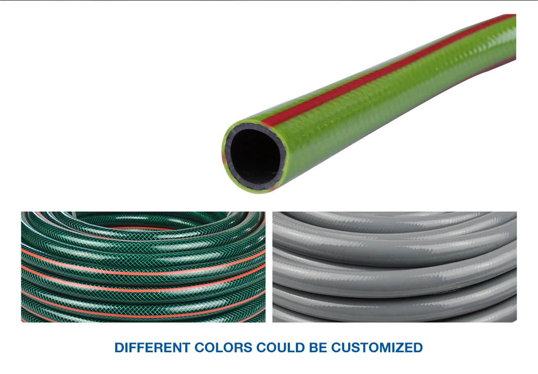 1/2&quot; 12mm Flexible Water PVC Garden Hose with Fittings