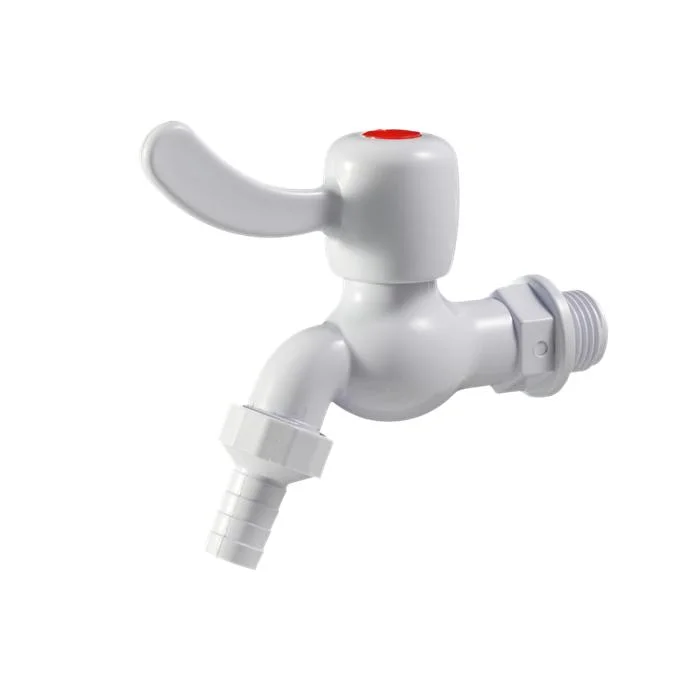 2021 Single Handle Bibcock Plastic PVC Water Faucet Kitchen Tap Bathroom Bibcock