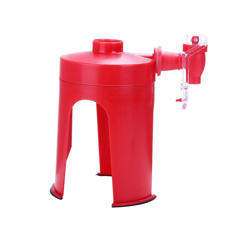 Bottled Beverage Dispenser Tap Soda Drink Juice Faucet for Party Serve, Portable Beverage Dispenser Light Weight Plastic Water or Beer Container Esg11955