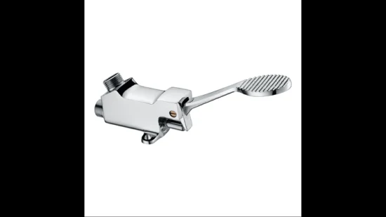 Commercial Foot and Knee Valve Mixer Self Closing Pedal Tap Faucet